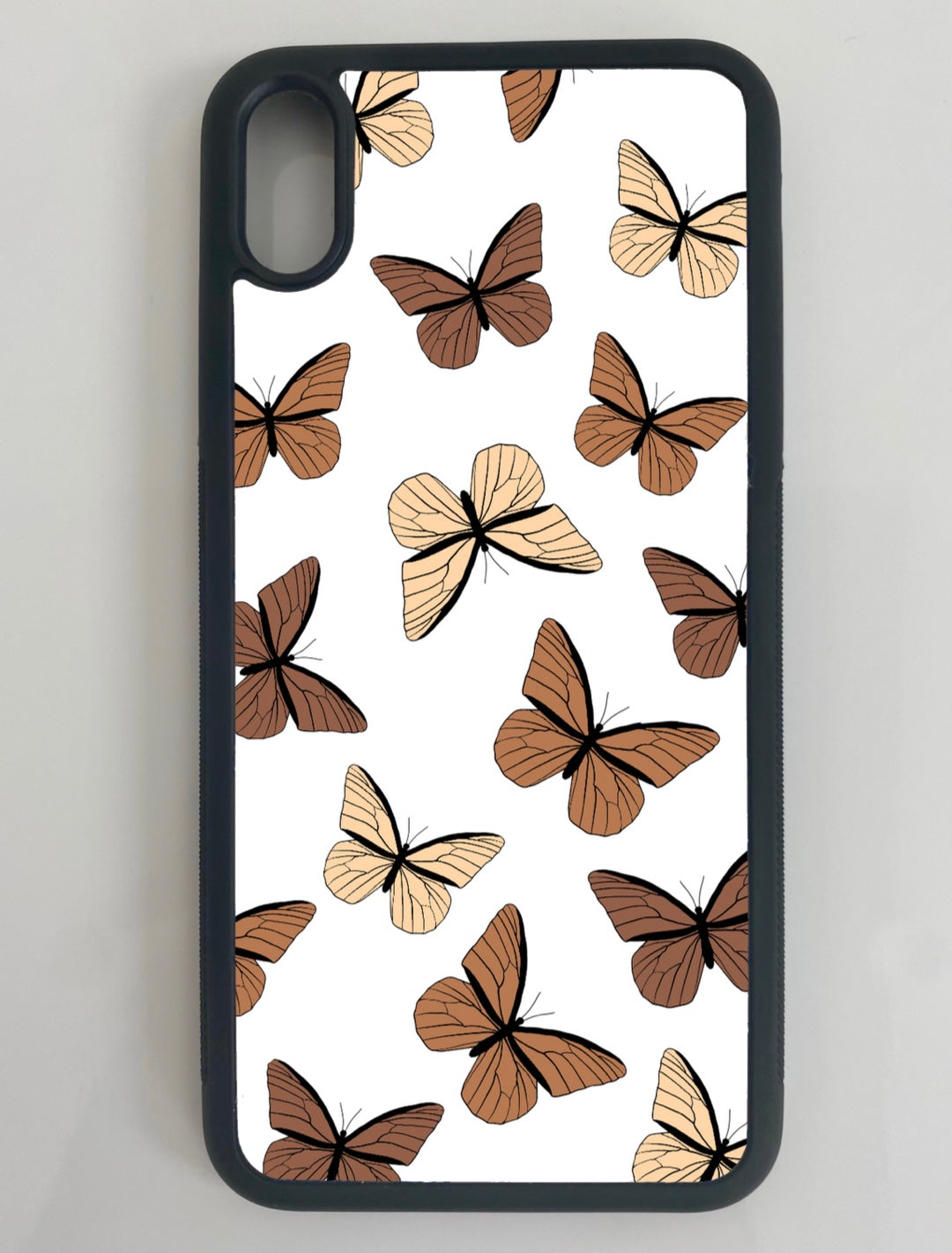 Brown Butterfly Phone Case