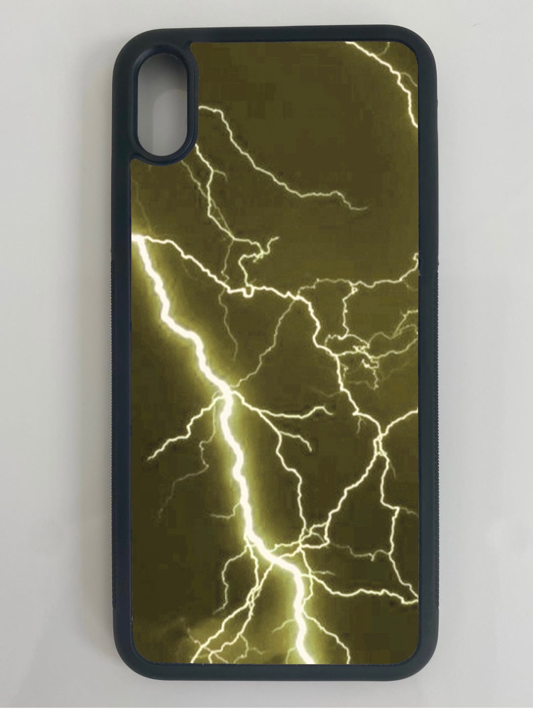 Yellow Lightning Bolt Phone Case